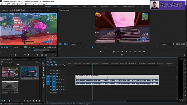  Adobe Premiere   Dicas  Corte  Desvincular Mídia
