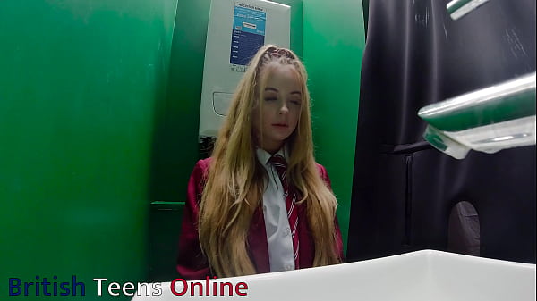 Gloryhole: Teen Student Sucks Cock