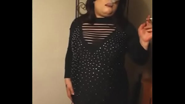Sexy BBW Mistress Tina Snua Smoking In Stockings