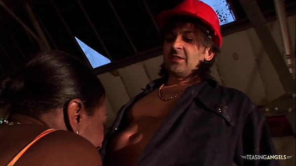Interracial sex pleases this hot brunette cutie more than anything