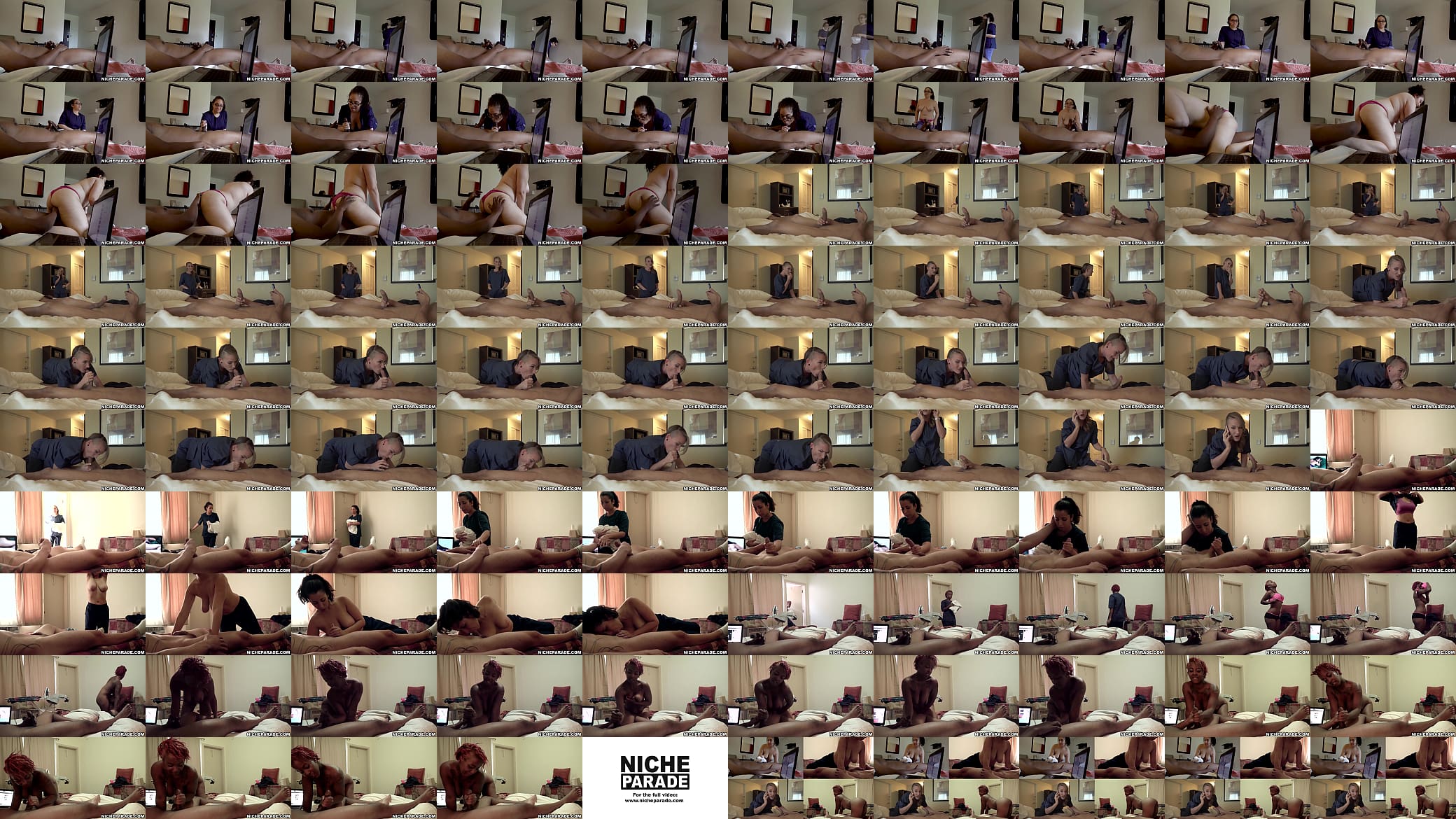 NICHE PARADE - Collection Of Housekeepers Being Surprised By Naked Hotel Guests Flashing Dick 预览图