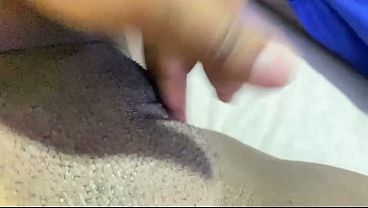 Stepmother masturbates with her tight pants