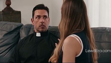 Priest Caught Masturbating by Concerned Parishioner - Ryan Driller, Melissa Stratton