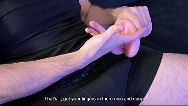 My boyfriend was won over by The Bad Peach: he fucked me and the masturbator until he came inside me