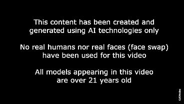 Hot demon in fire sexy pose (Ai animation)