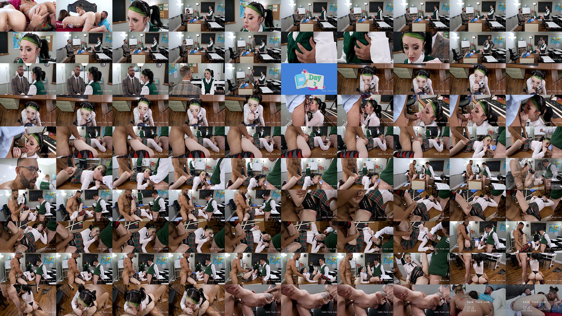 Goth Girl Used Like Sex Slave By Teacher And Classmate - Kitty Cam 预览图