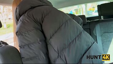 HUNT4K. My StepMommy and I don’t mind showing our Tits to a Stranger to make some Money
