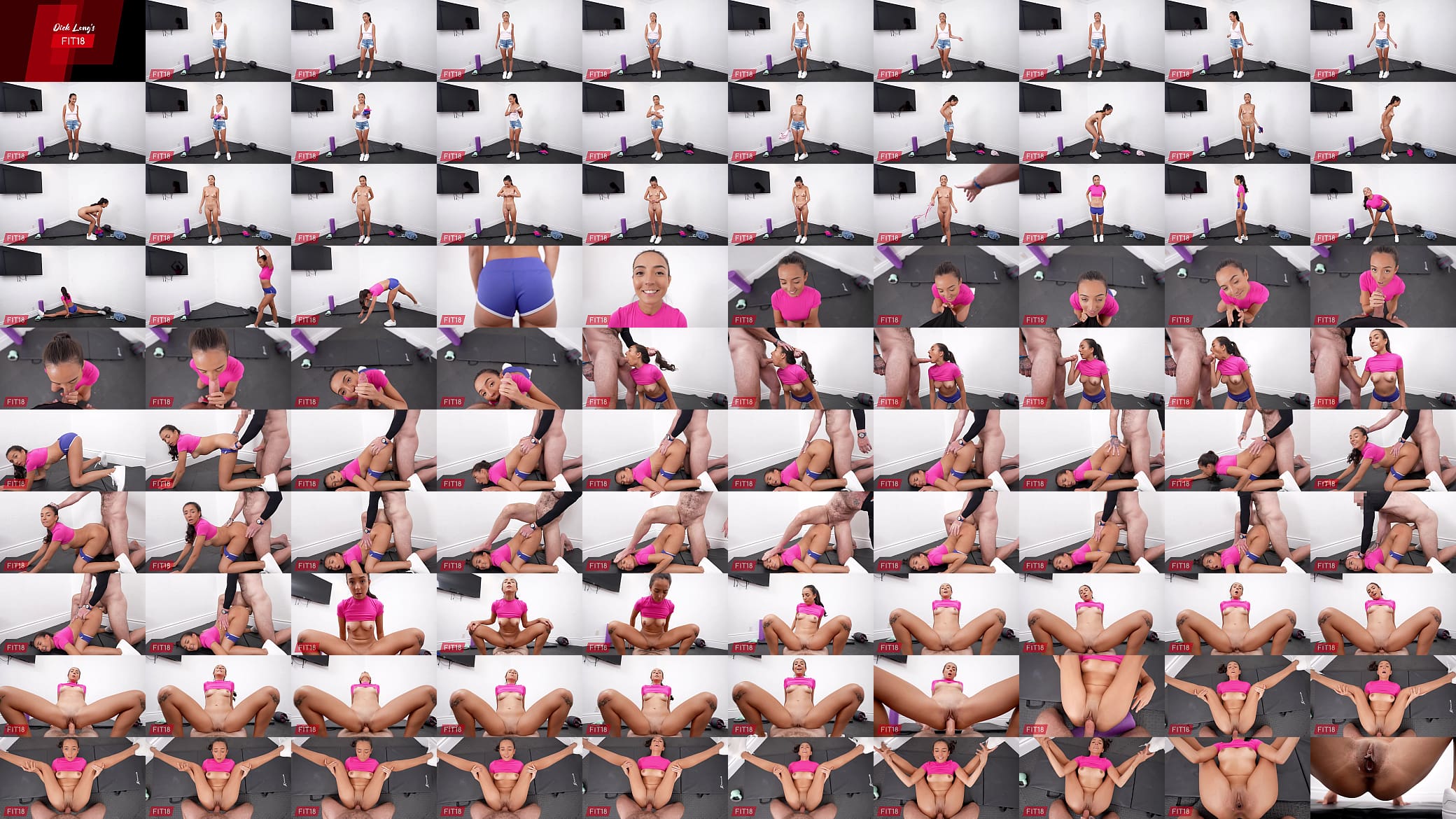 FIT18 - Sasha Tatcha - Flexible Gymnast Likes Creampie And Sex A Little Rough - 60FPS 预览图