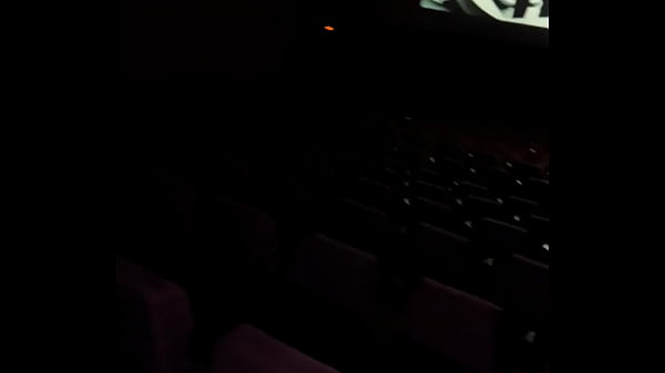 Real sex in public at the cinema - Darcy Dark
