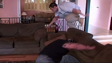 My college friend came to do some work with me and left my ass all broken