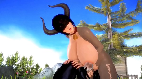 DARK MONSTER AND COW GIRL STRUGGLE TO MATE 3D HENTAI 55