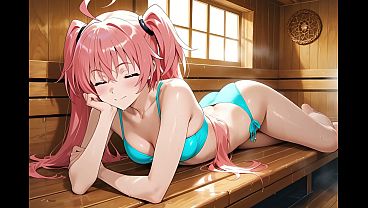 Demon Lord Milim was fucked during a sauna session