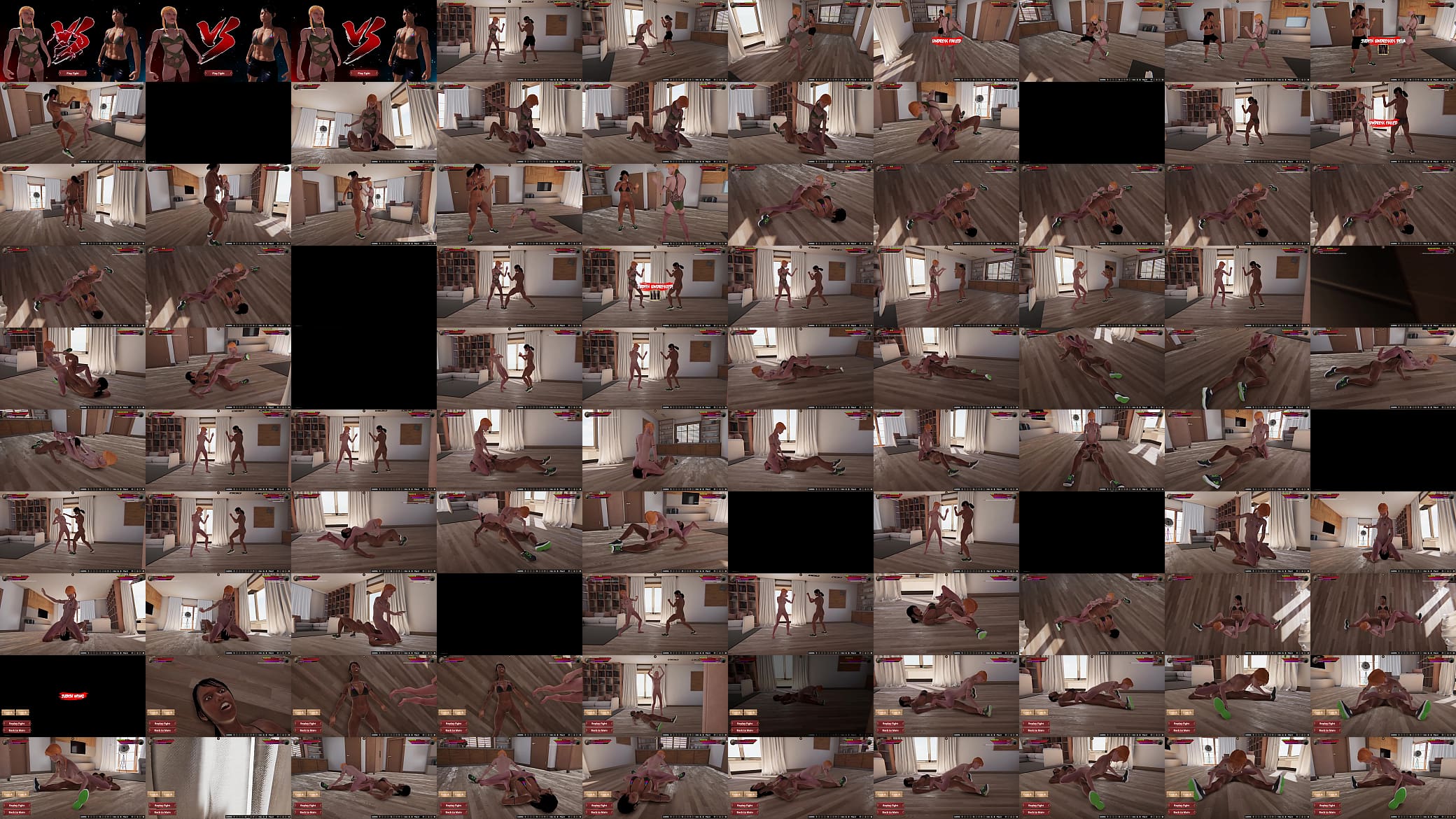 Judith vs Dela (Naked Fighter 3D) 预览图