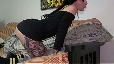 Making a Great Scene with My Husband! We Fucked on the Couch