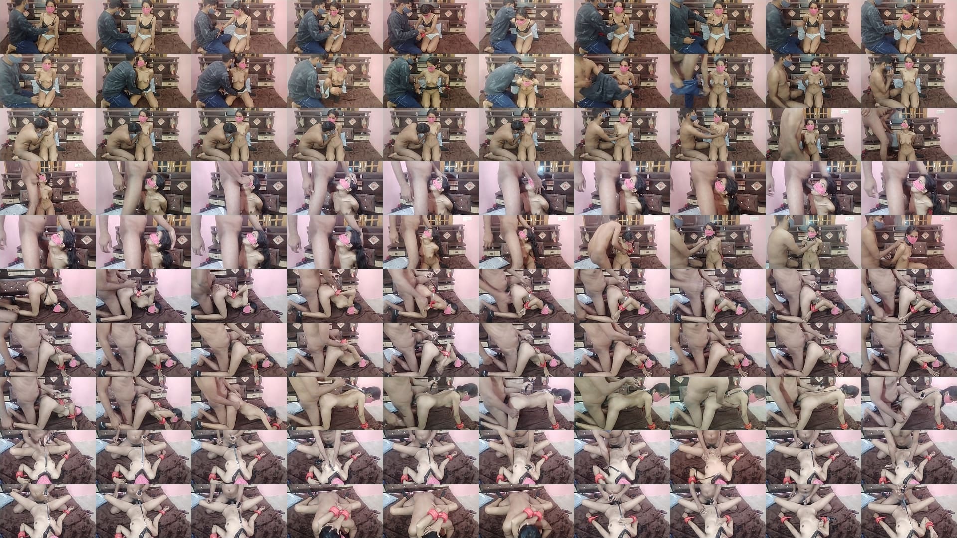 Indian Hot Sexy StepSister Hardcore Bdsm Bondage Sex In Stepbrother 预览图