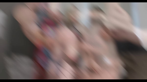 Blackened Gangbang with 4 BWC and 4 BBC, balls deep anal, DAP, cum in mouth and creampie swallow
