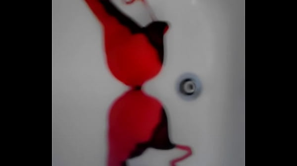 Piss on Sis Red Bra