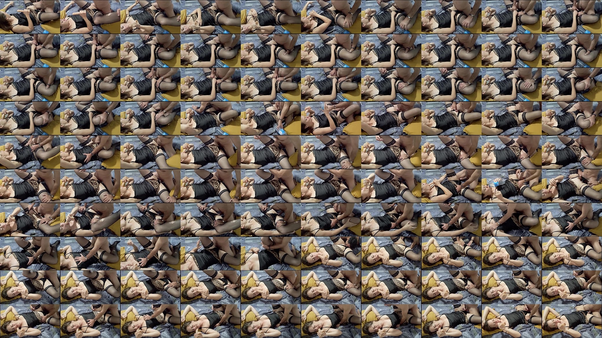 Sexy O2, 908 - French Blonde Slut Fuck Doggystyle, Ass to Mouth, POV, Satin Lingerie, Heels 预览图
