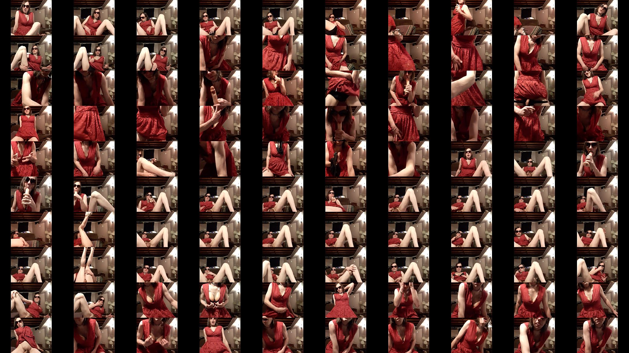 Sexy red dress 预览图
