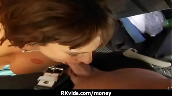 Sexy wild chick gets paid to fuck 30