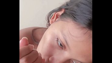 Horny Teen Girl Enjoys Riding a Black Cock