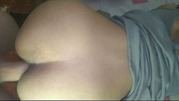 I come inside my stepsister and record her
