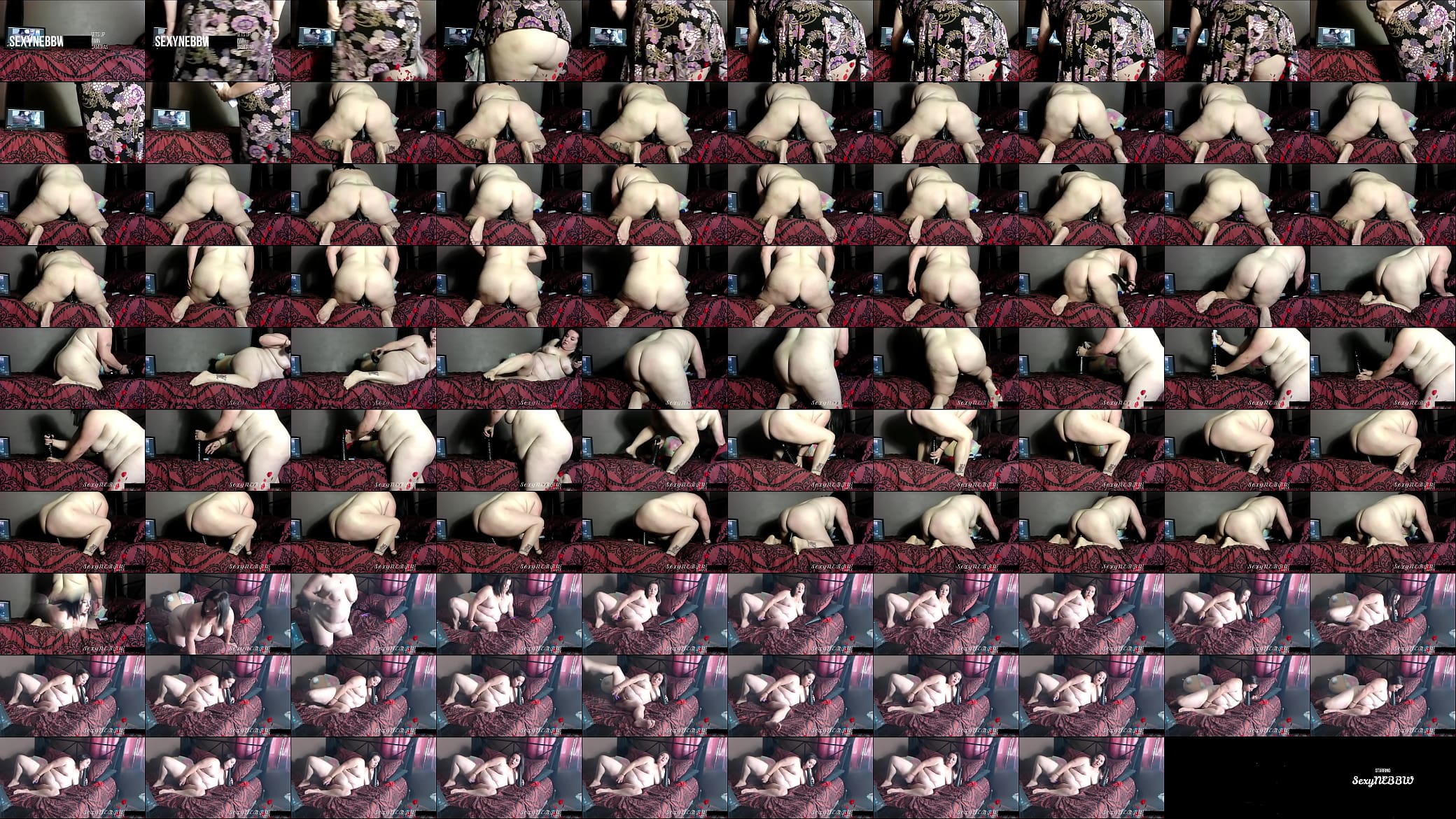 Sexy BBW Sets Up Twin Cameras - PREVIEW 预览图