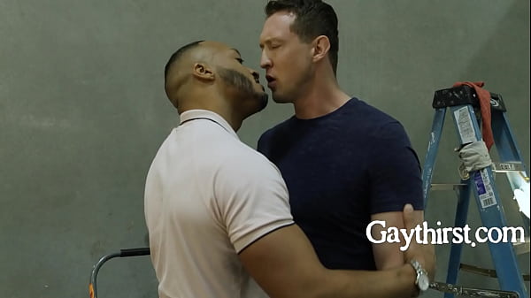 Husband Gets Ass Pounded While Wife Preps To St...