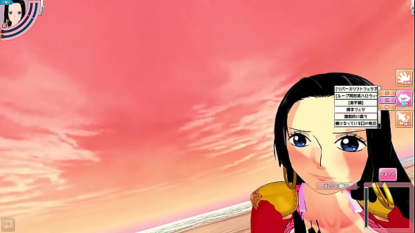【Onepiece Boa Hancock】Male take POV 3D Hentai Anime Game Koikatsu!