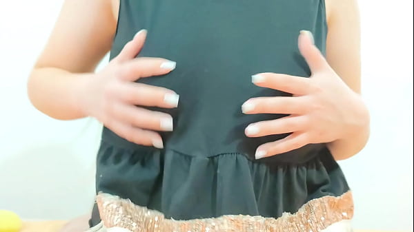 Beautiful breasts solo girl. Protruding nipples - DepravedMinx