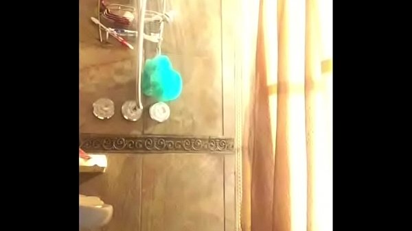 Spying on big dick showering makes my pussy wet