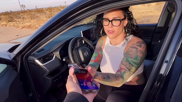 Bianca Bailee Pt.5 tatted baddie gets roadside assistance - FlightLifexxx