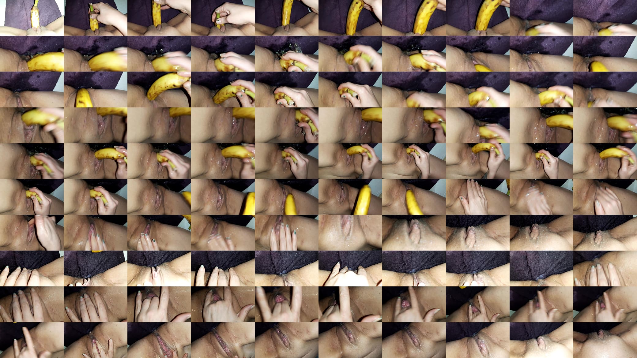 Redhead slut squirts all over a banana (first time) 预览图