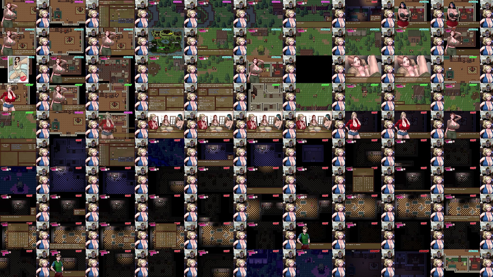 Finding Caroline&#039;s Masturbation Pics in the Camp - Ep. 2 Zombie&#039;s Retreat [Uncensored] 预览图