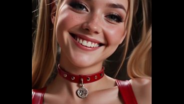 Preview teaser - Ai Beautiful Hot Busty Blonde with Small Tits Blowjob fucking and Sucking a Big Dick Facial