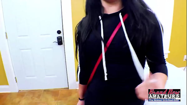 Brunette Coed Sporty Whitney Deepthroats A Cock And Swallows The Cum!