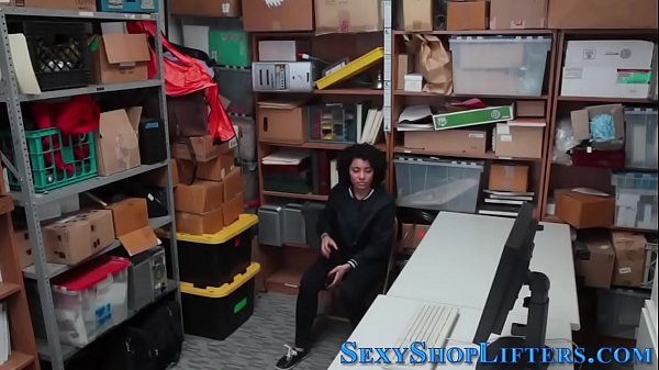 Latina thief mouth jizzed