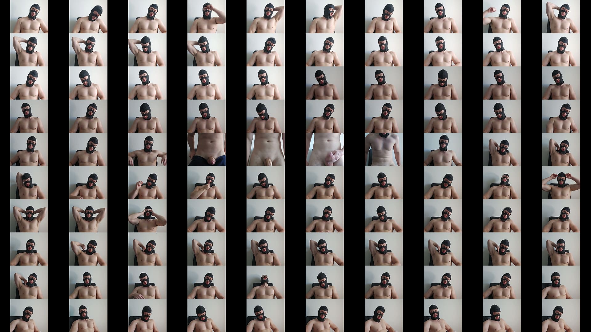 Hot Gay Solo Student PhantomGentX dominates with his BIG DICK jerking off 预览图