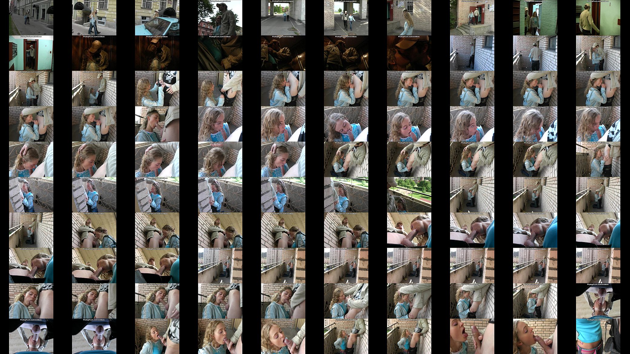 young blonde suck big dick outdoor 预览图