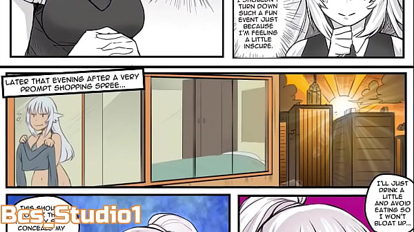 No Lunch Break - Episode 1 - Weight Gain Comic Belly Inflation