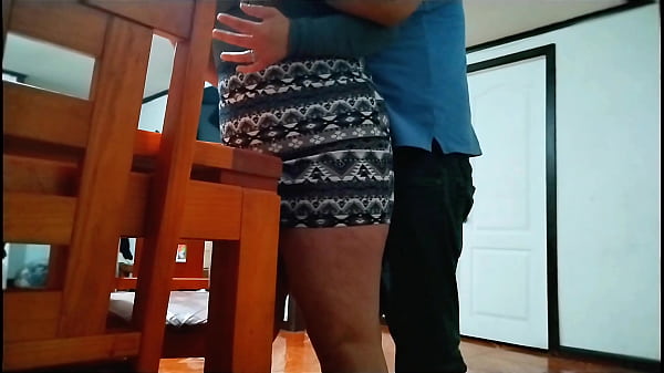 Kellyhotstepmom - Big ass BBW fucked on the dining room table.