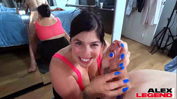 Curvy Gal Chris Tang Pulls Every Drop Of Jizz Out Of That Big Dick!