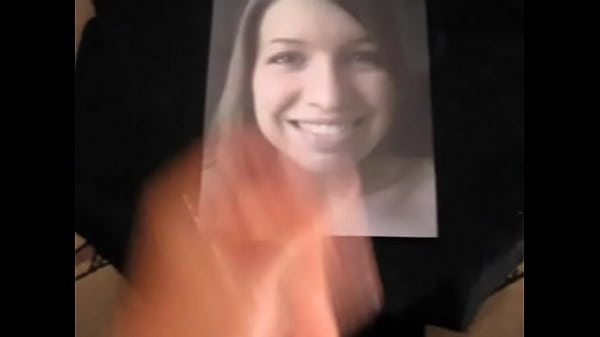 Blonde cum tribute