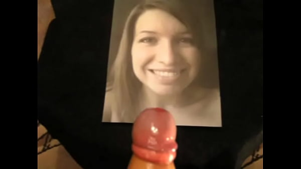 Blonde cum tribute