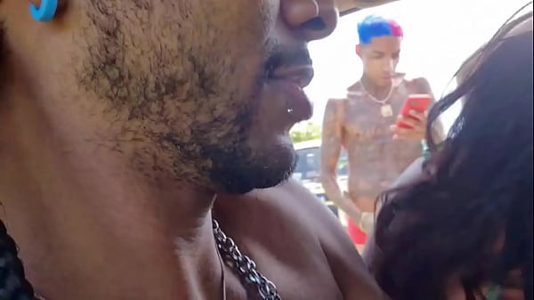 Wild Outdoor Foursome In The Woods With My Girls