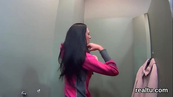 Exquisite czech chick was seduced in the shopping centre and drilled in pov