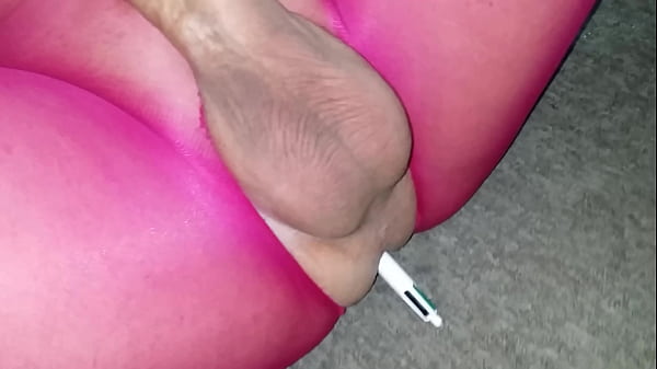 Curvy Legs of Dani in Pink and Purple Pantyhose are so Sexy