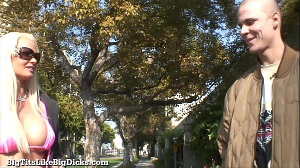 Blonde With Big Tits Fucks A Big Dick