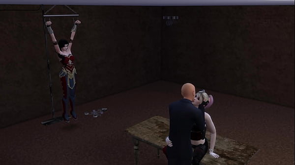 Lex Luthor Fucks Harely Quiin Silly Sim 4 parody