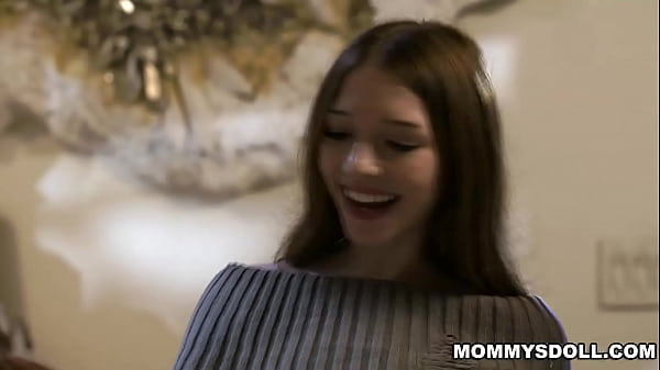 Stepdaughter Myra Moans and her stepmom Lauren Phillips having some fun before going clothes shopping